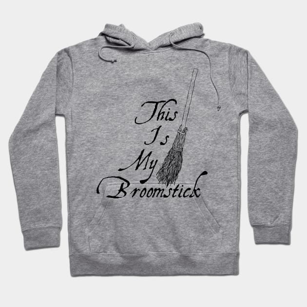 This is my broomstick Hoodie by puppaluppa